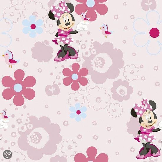Behang - Disney - Minnie Spring walk Behang 50cm breed x 10m lang | bol.com