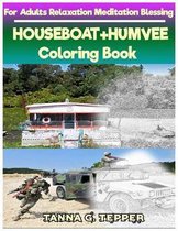 HOUSEBOAT+HUMVEE Coloring book for Adults Relaxation Meditation Blessing