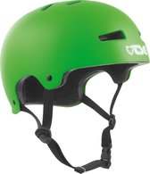 Casque de vélo TSG Evolution Solid Color, tour de tête satiné vert lime L / XL | 57 à 59 cm