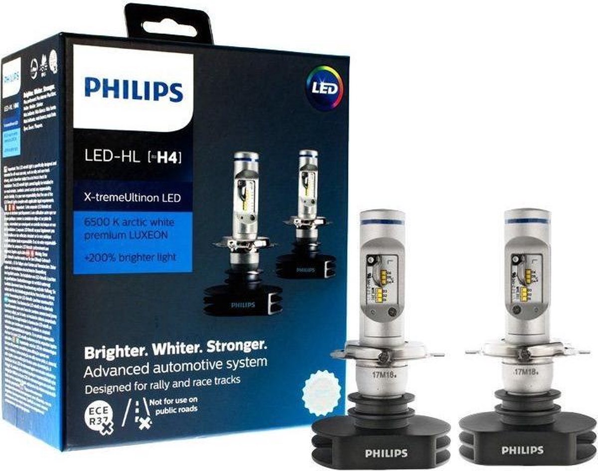 Bedrijfsomschrijving Kwestie Bij Philips H4 Canbus X-Treme Ultinon LED Dimlicht - GEN 2 | bol.com