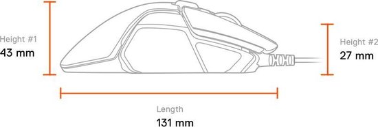 SteelSeries Rival 600 - Optische Gaming Muis - 12000 CPI - Zwart