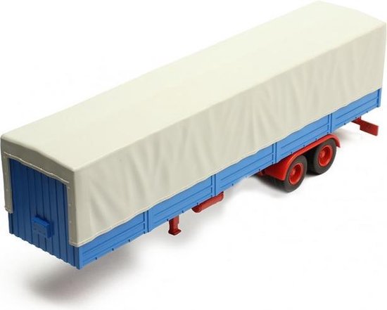Geloofsbelijdenis Visser Koopje Vrachtwagen trailer - Ixo miniatuur 1:43 | bol.com
