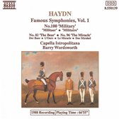 Haydn: Famous Symphonies Vol 1 / Barry Wordsworth