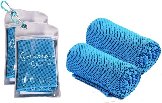 Uitvoerbaar Vlekkeloos Kalmte TravelGuru Ice Towel PRO - Set van 2 Cooling Towels - Premium kwaliteit -  Verkoelende... | bol.com