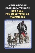 Many Grew Up Playing With Dogs But Only Few Have Them As Teammates