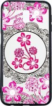 Samsung Galaxy J6 Plus Hoesje - Vivid Flower TPU