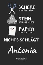 Nichts schl gt - Antonia - Notizbuch