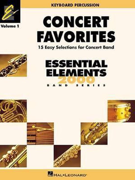 Foto: Concert favorites vol 1 keyboard percussion