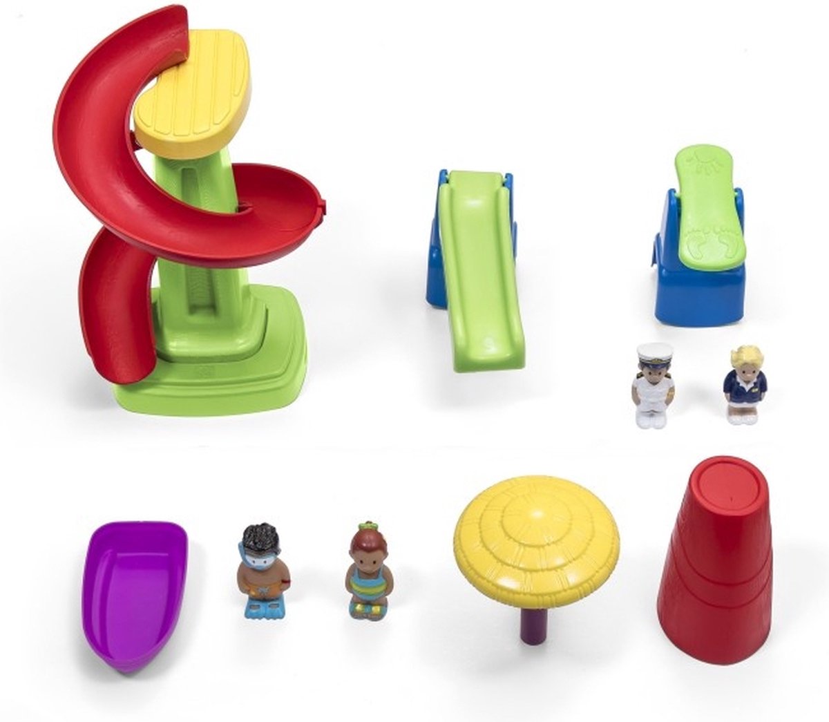 Step2 Fiesta Cruise Boot Watertafel - Met Deksel en 10 accessoires - Waterspeelgoed voor kind - Activiteitentafel met water voor de tuin / buiten — afbeelding 11