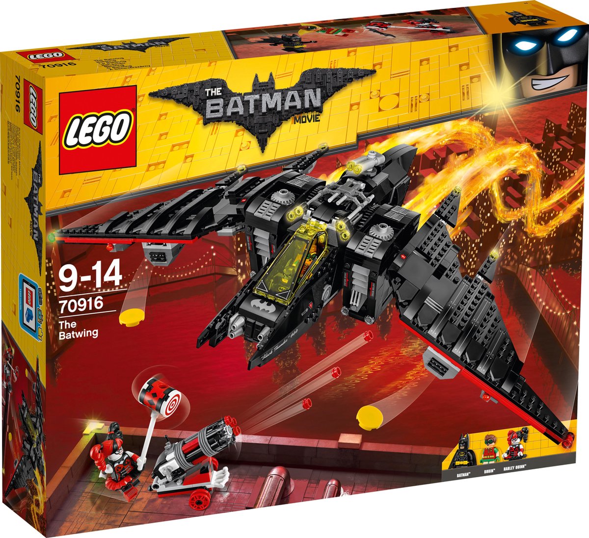 zwaan kleding slinger LEGO Batman Movie De Batwing - 70916 | bol.com