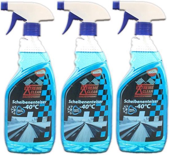 RRJ Nanotechnologie Vloeistof - 3 x 500 ML - Water- En Vuilafstotend Wondermiddel - Anti-vries