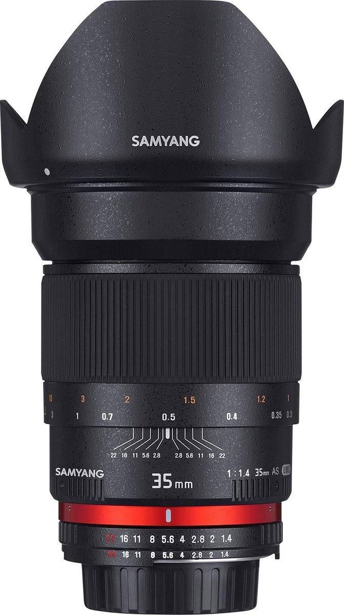Samyang 35mm F1.4 AS UMC - Prime lens - geschikt voor Canon Systeemcamera