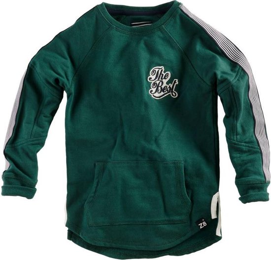 Eigen Grazen tyfoon Z8 - Jongens sweater donker groen Brodie | bol.com