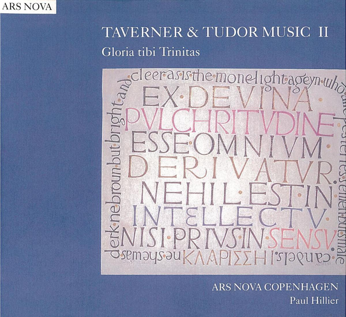 Ars Nova Copenhagen, Paul Hillier - Taverner & Tudor Music II (CD)