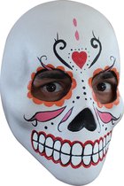 "Kleurrijk Dia de los Muertos masker voor volwassenen  - Verkleedmasker - One size"