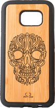 Bamboe telefoonhoesje Skull - Craft Case - Samsung S7