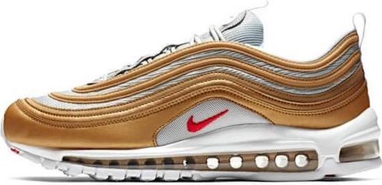 Nike Air Max 97 SSL sneaker goud zilver maat 42.5 | Bestel nu!
