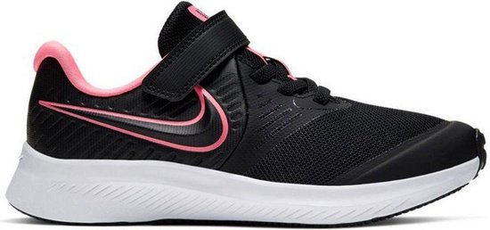 Baskets Nike - Taille 28,5 - Fille - noir / rose / blanc | bol.com