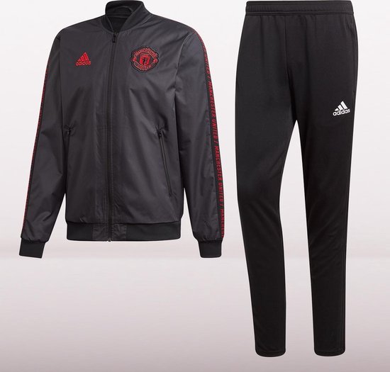 Adidas Manchester United Trainingspak Heren - Zwart - Maat XS | bol.com