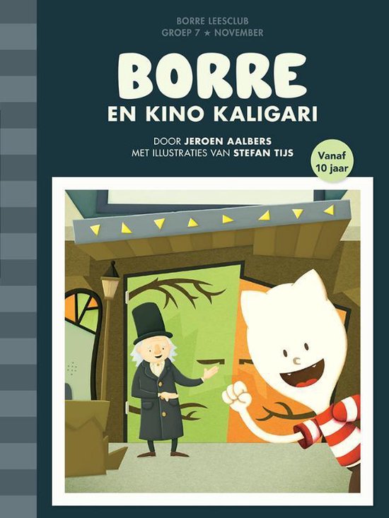 Cover van het boek 'Borre en kino kaligari'