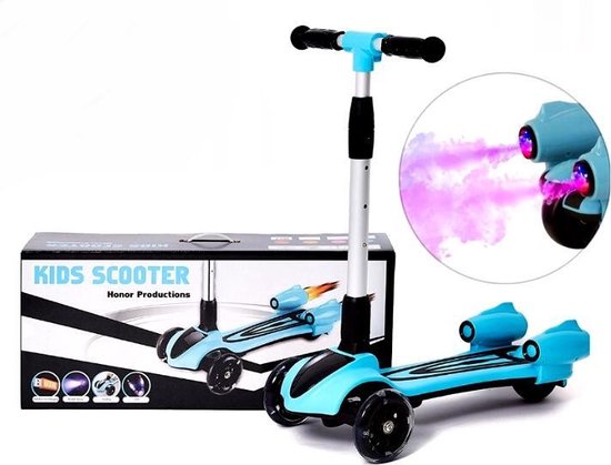 Scooter cool pour enfants avec fumée, son et Siècle des Lumières