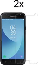 Samsung J3 2017 Screenprotector - Beschermglas Samsung Galaxy J3 2017 Screen Protector Glas - 2 stuks