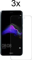Huawei P8 Lite 2017 Screenprotector - Beschermglas Huawei P8 Lite 2017 Screen Protector Glas - 3 stuks
