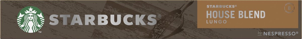 Starbucks Nespresso&reg; House Blend Lungo 10 stuks Koffiecapsules