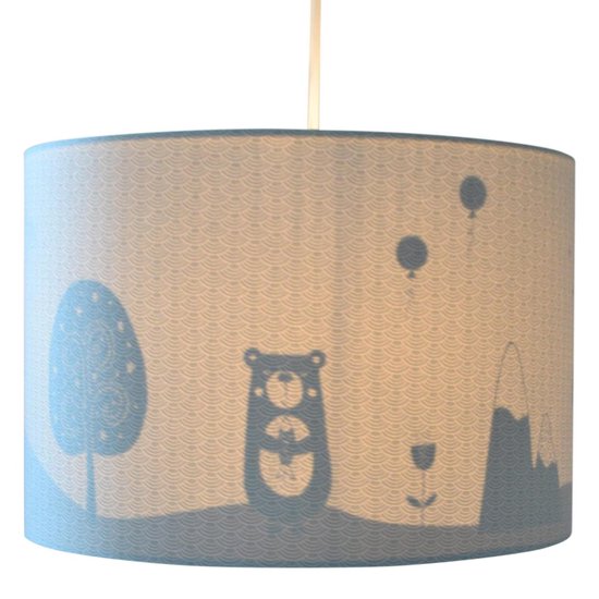 Kinderlamp Silhouette Dieren Groen | Hanglamp met Schaduw effect |  Kinderkamer Lamp |... | bol.com