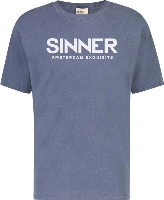 Sinner T-shirt Ams Exq. - Blauw - S
