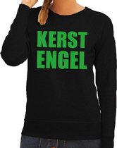 Foute kersttrui / sweater Kerst Engel zwart voor dames - Kersttruien L (40)