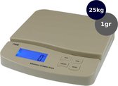 Compacte Digitale Weegschaal 25Kg x 1g Wit