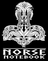 Norse Notebook - Thor's Hammer Mjolnir Viking Norse Mythology Scandinavia