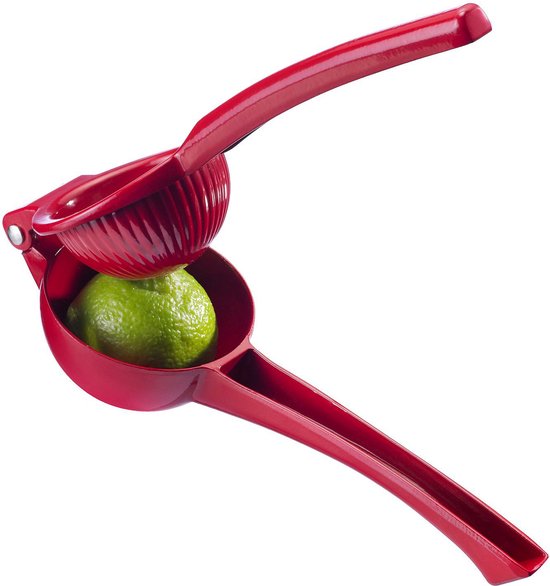 Westmark Citruspers met tanghandgreep, diameter: ca. 7 cm, aluminium, voedselveilige coating, Juicy, rood, 30952270 van Westmark — afbeelding 5