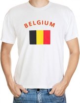 Belgium t-shirt met vlag 2xl
