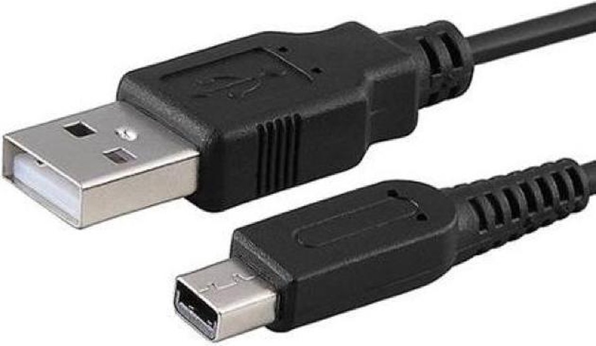 USB Oplader voor Nintendo DSi - Dsi XL - 3DS - 3DS XL - 2DS - Powerstore Huismerk