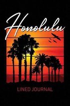 Honolulu Lined Journal