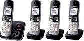 Panasonic KX-TG6824GB telefoon DECT-telefoon Zwart, Zilver Nummerherkenning