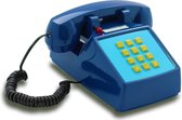 Opis Push-Me-Fon - Retro telefoon - Donker Blauw