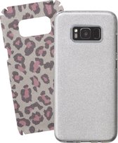 Cellularline - Samsung Galaxy S8, bling cover, silver