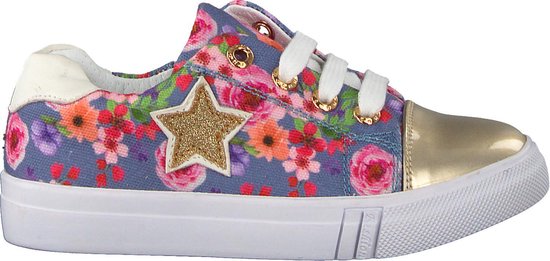 Shoesme Meisjes Sneakers Sh9s017 - Blauw - Maat 27 | bol.com