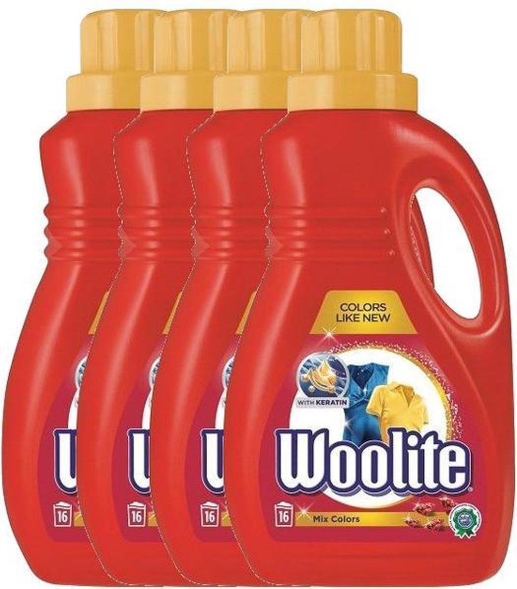 Bol Com Woolite Wol Zijde 4 X 1 L Wasmiddel Voordeelverpakking