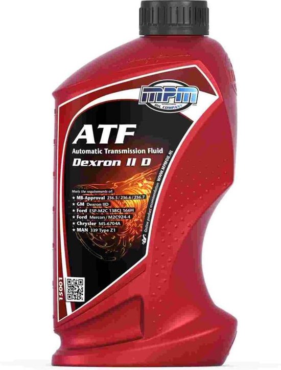 Huile pour boîte de vitesses automatique ATF Oil Dexron LLD - 1 litre
