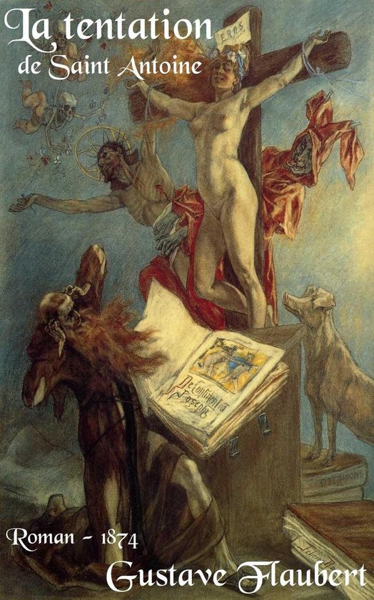Impression Giclée Sur Toile - La Tentation De Saint Antoine Par Félicien Rops - Art érotique