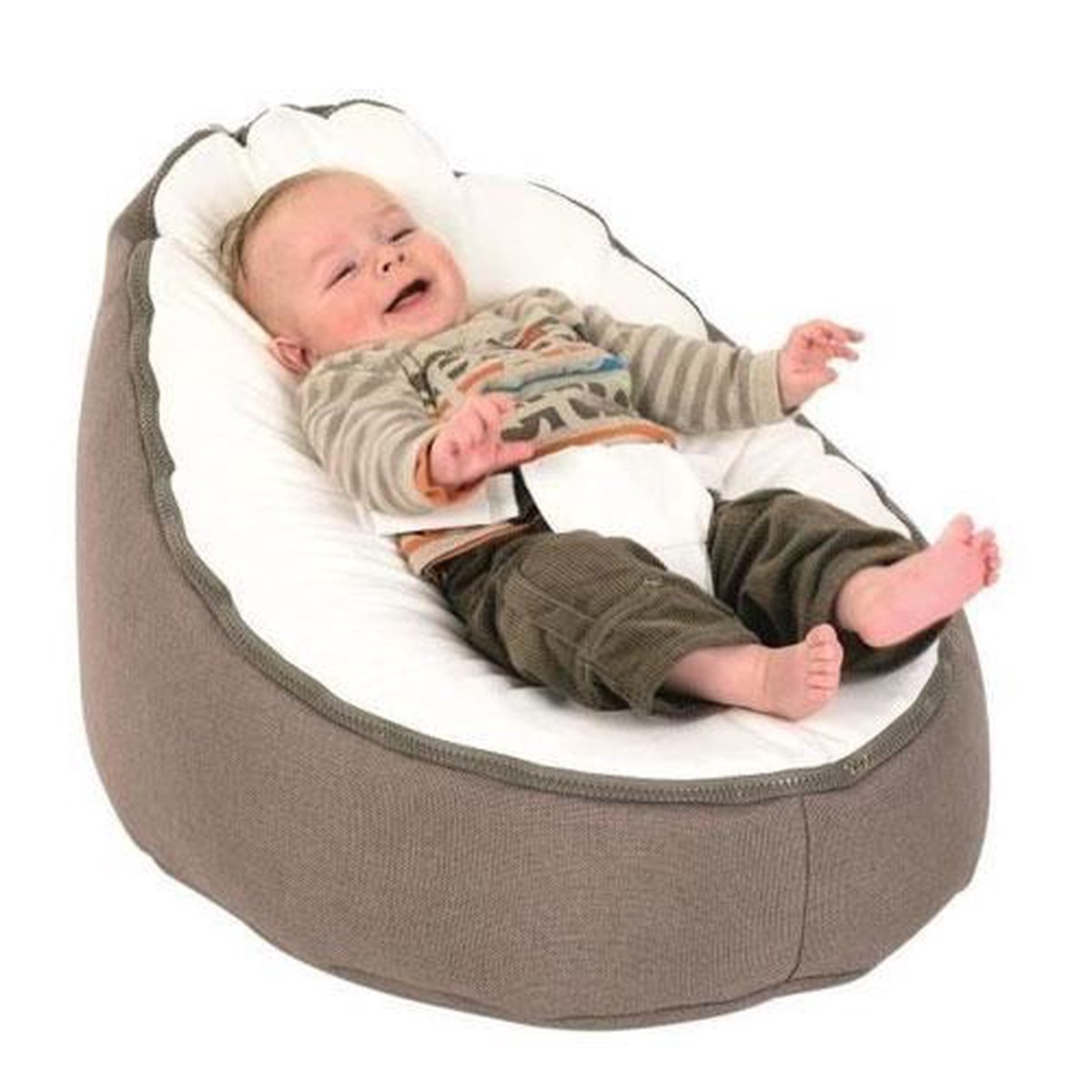 Doomoo Seat - Baby zitzak - Original Taupe | bol.com