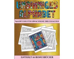 Malb cher f r Erwachsene Drucksachen (Unsinniges Alphabet)
