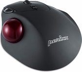 Perixx PERIMICE-717 D Trackball Radiografisch Laser Ergonomisch, Geïntegreerde trackball Zwart