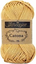 SCHEEPJES CATONA 179 TOPAZ. PAK MET 5 BOLLEN a 50 GRAM. KL.NUM. 17.