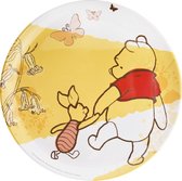 Zak! Designs Disney Pooh Dinerbord - Ø 25.5 cm - Set van 6 stuks - Wit
