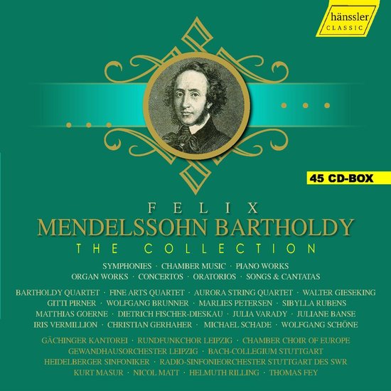 Various Artists Mendelssohn The Collection 44 CD Various Artists various-artists-mendelssohn-the-collection-44-cd-various-artists